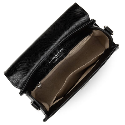 small handbag - lucertola #couleur_noir