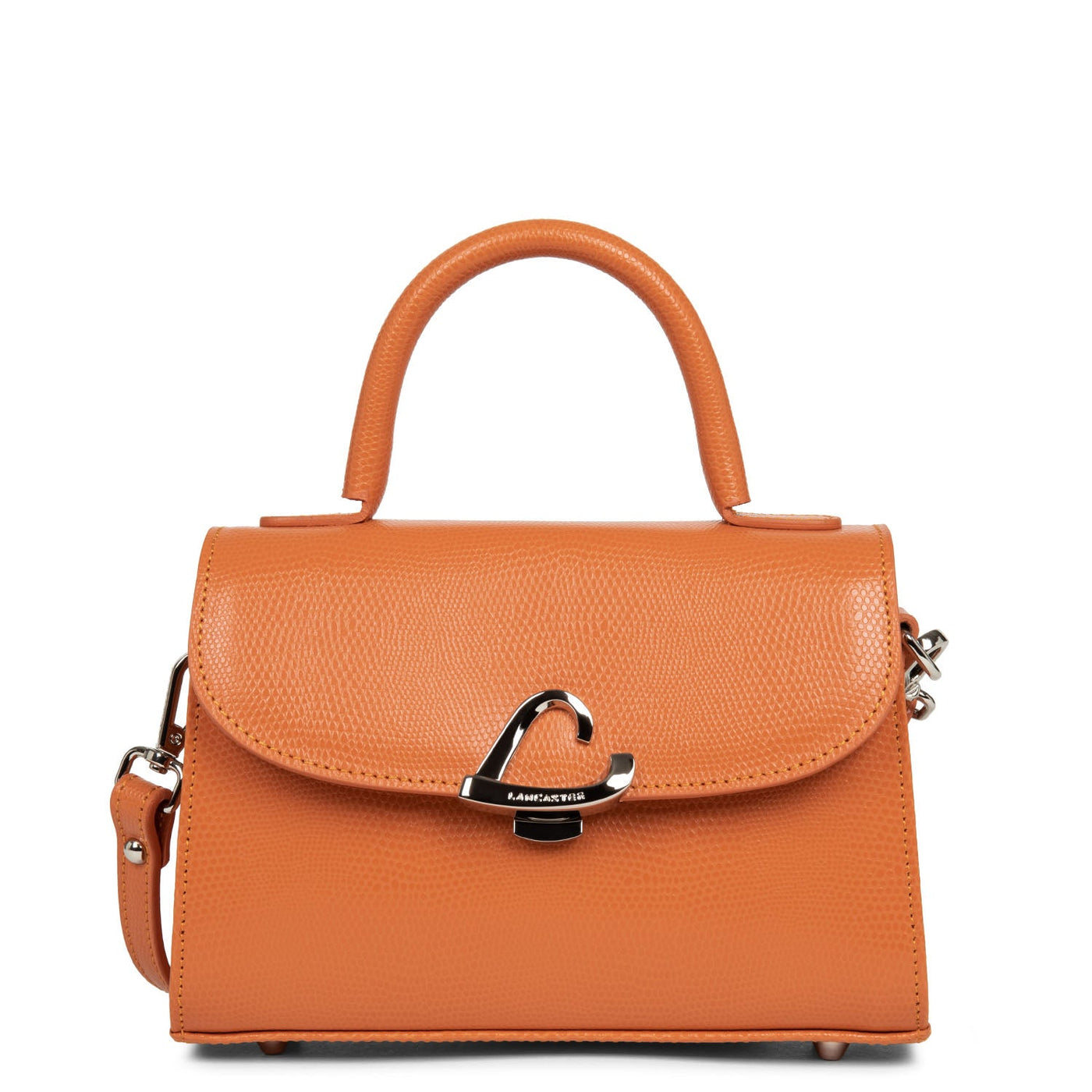 small handbag - lucertola #couleur_orange