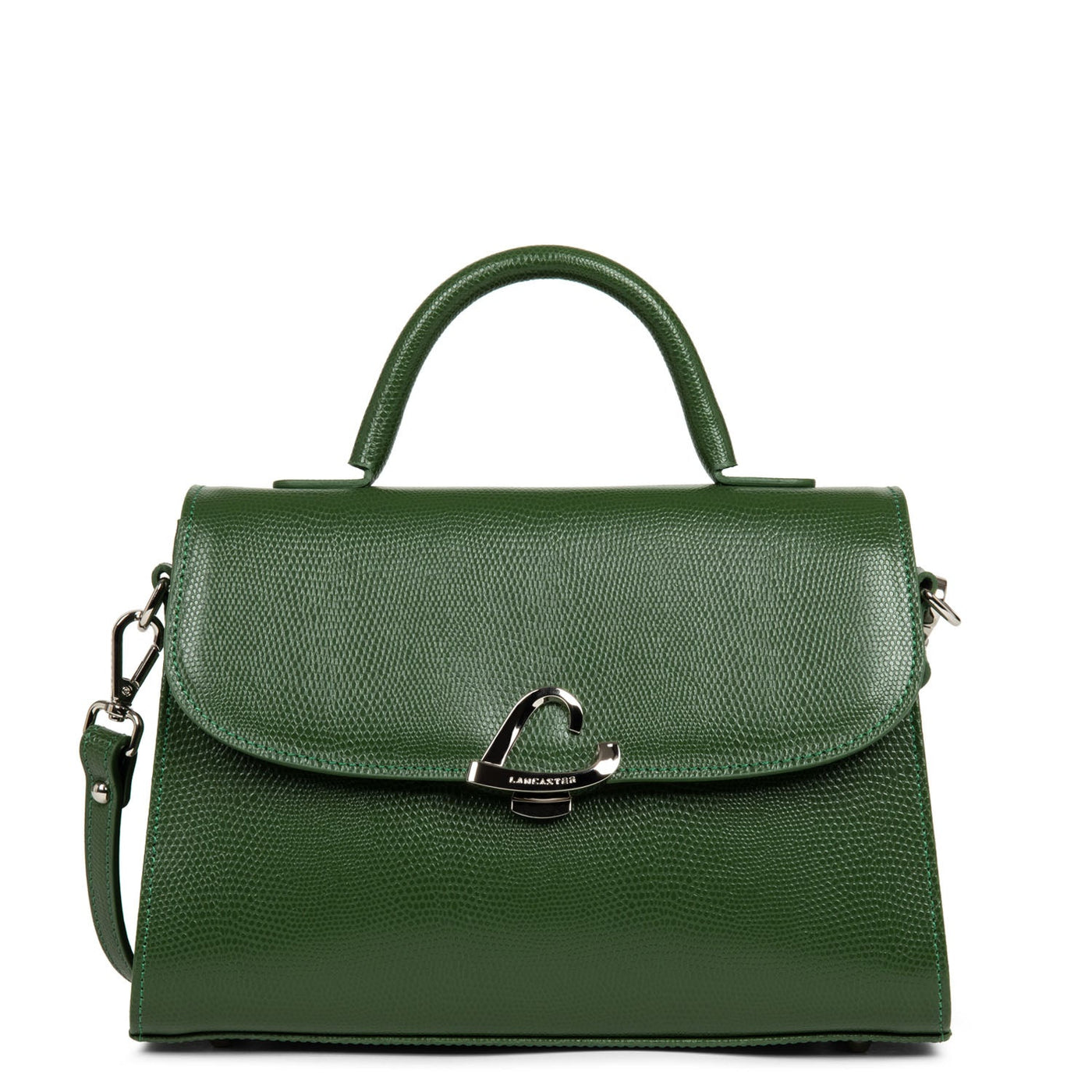 m handbag - lucertola #couleur_vert-pin