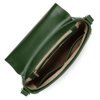 crossbody bag - lucertola #couleur_vert-pin