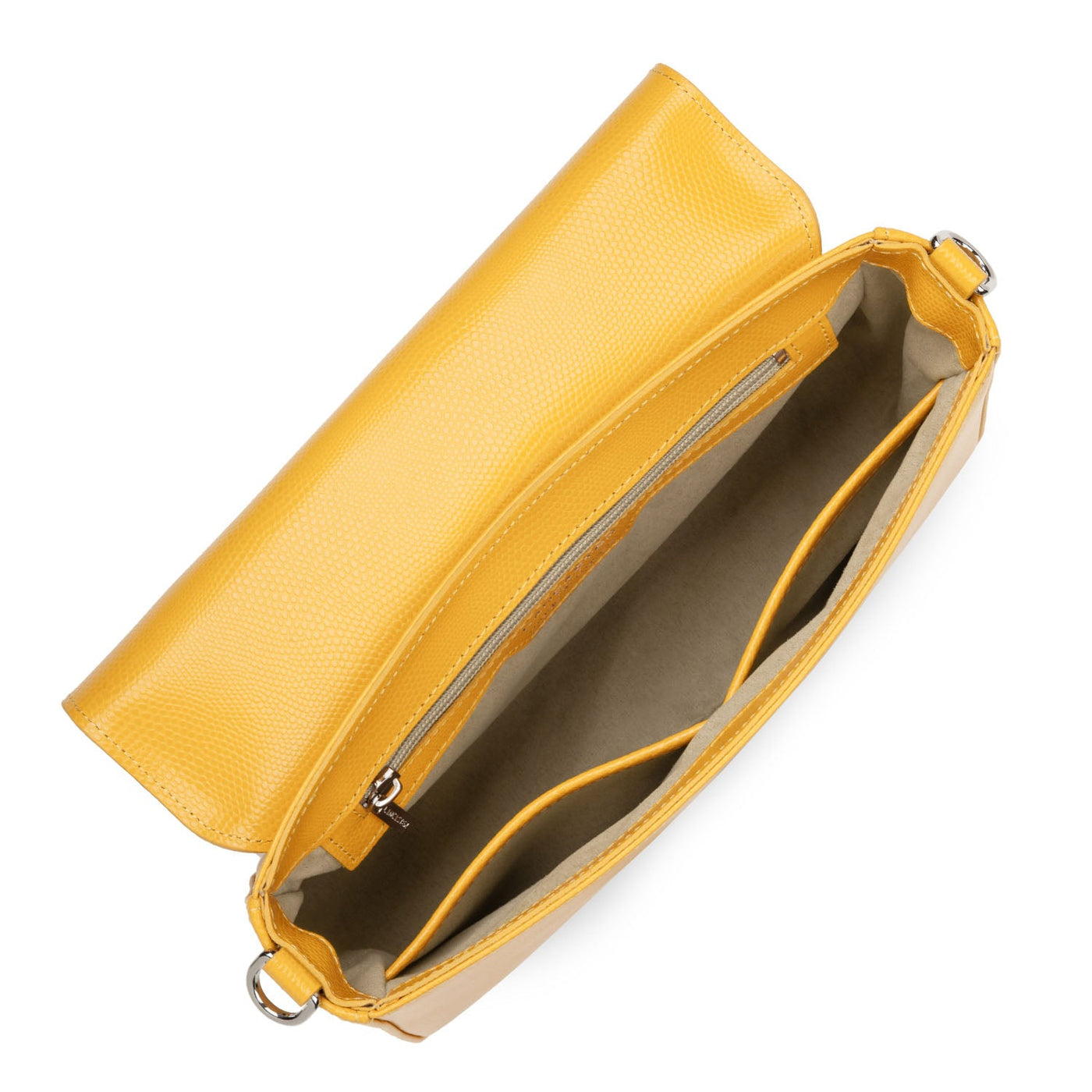 baguette bag - lucertola #couleur_jaune