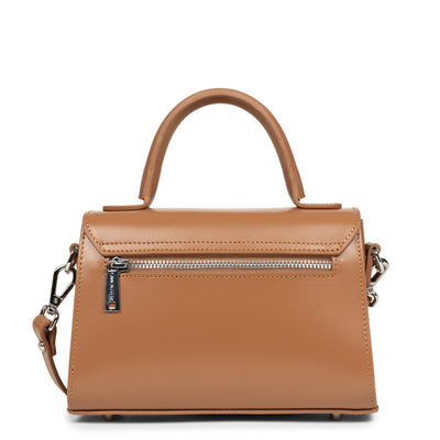 small handbag - suave even #couleur_camel