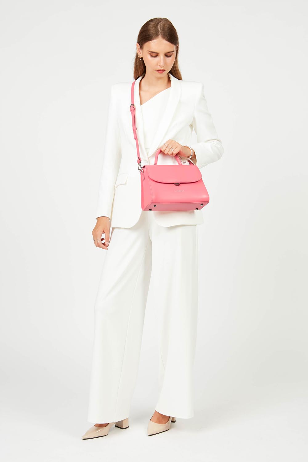 m handbag - suave even #couleur_rose-fonc