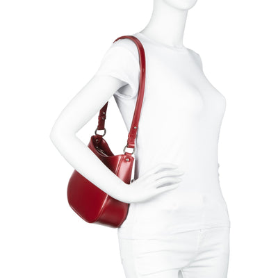 shoulder bag - suave ace #couleur_carmin