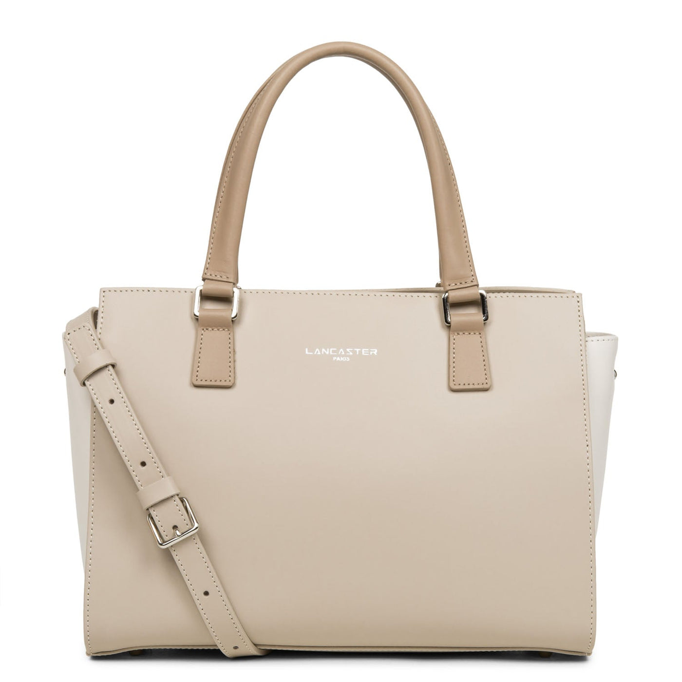 m handbag - smooth #couleur_galet-ros-cru-nude