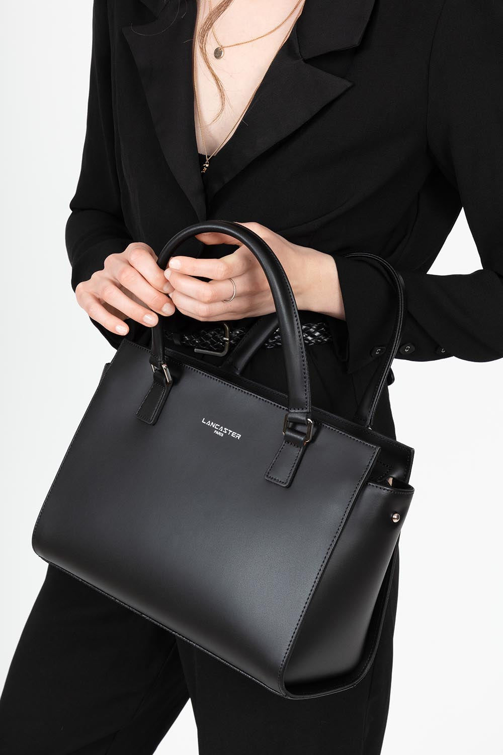 m handbag - smooth #couleur_noir