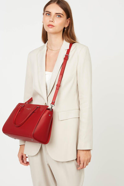 m handbag - smooth #couleur_rouge
