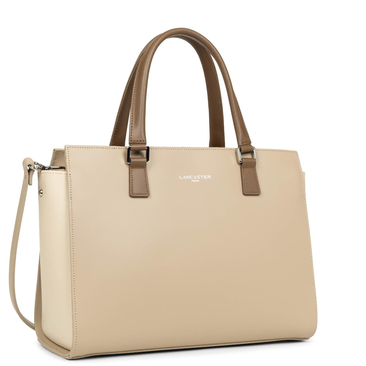 large tote bag - smooth #couleur_nude-nude-clair-vison