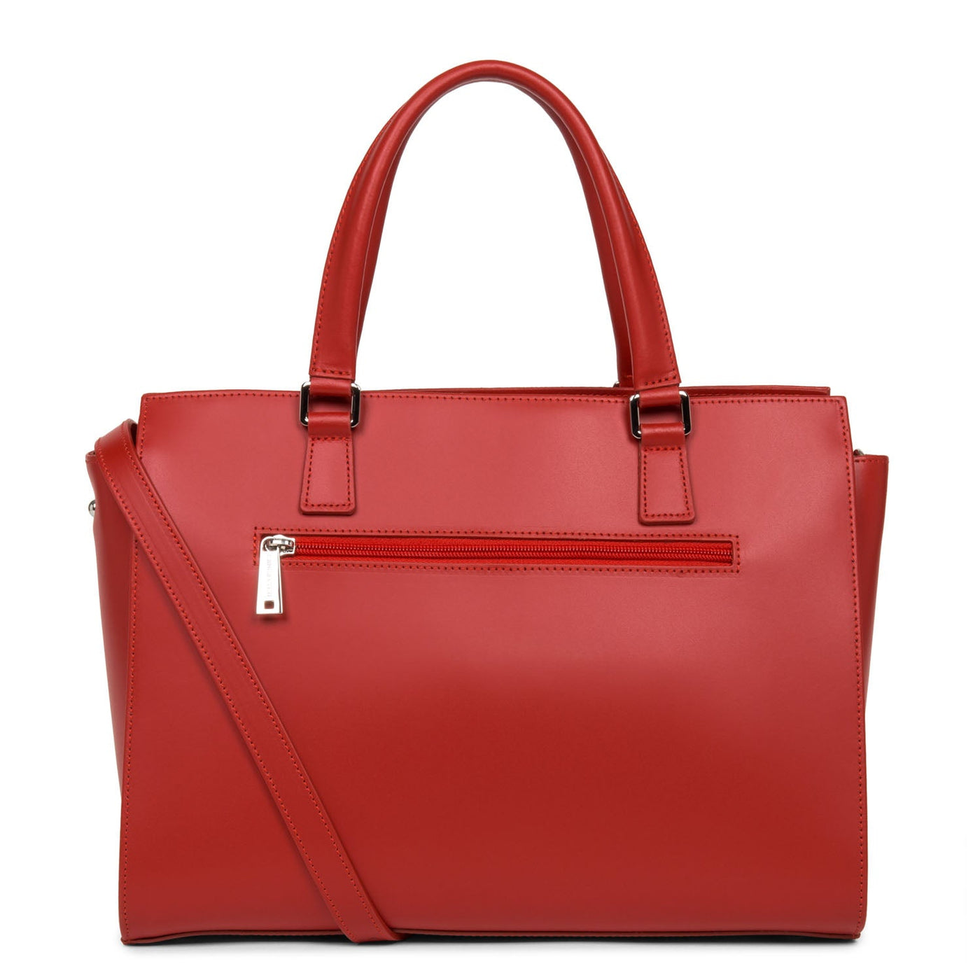 large tote bag - smooth #couleur_rouge
