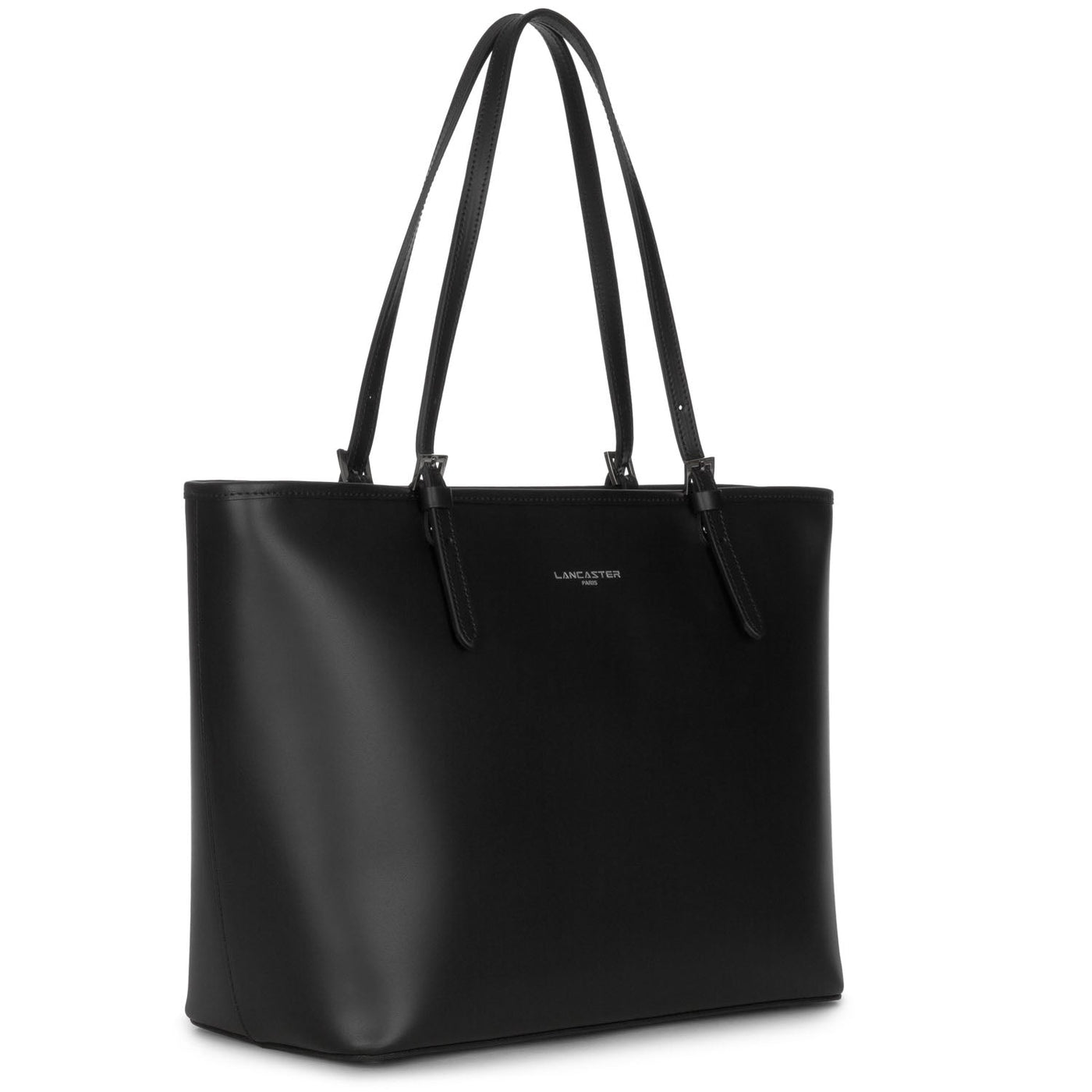 large tote bag - smooth #couleur_noir