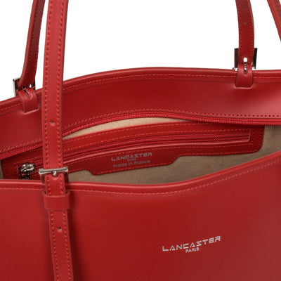 large tote bag - smooth #couleur_rouge