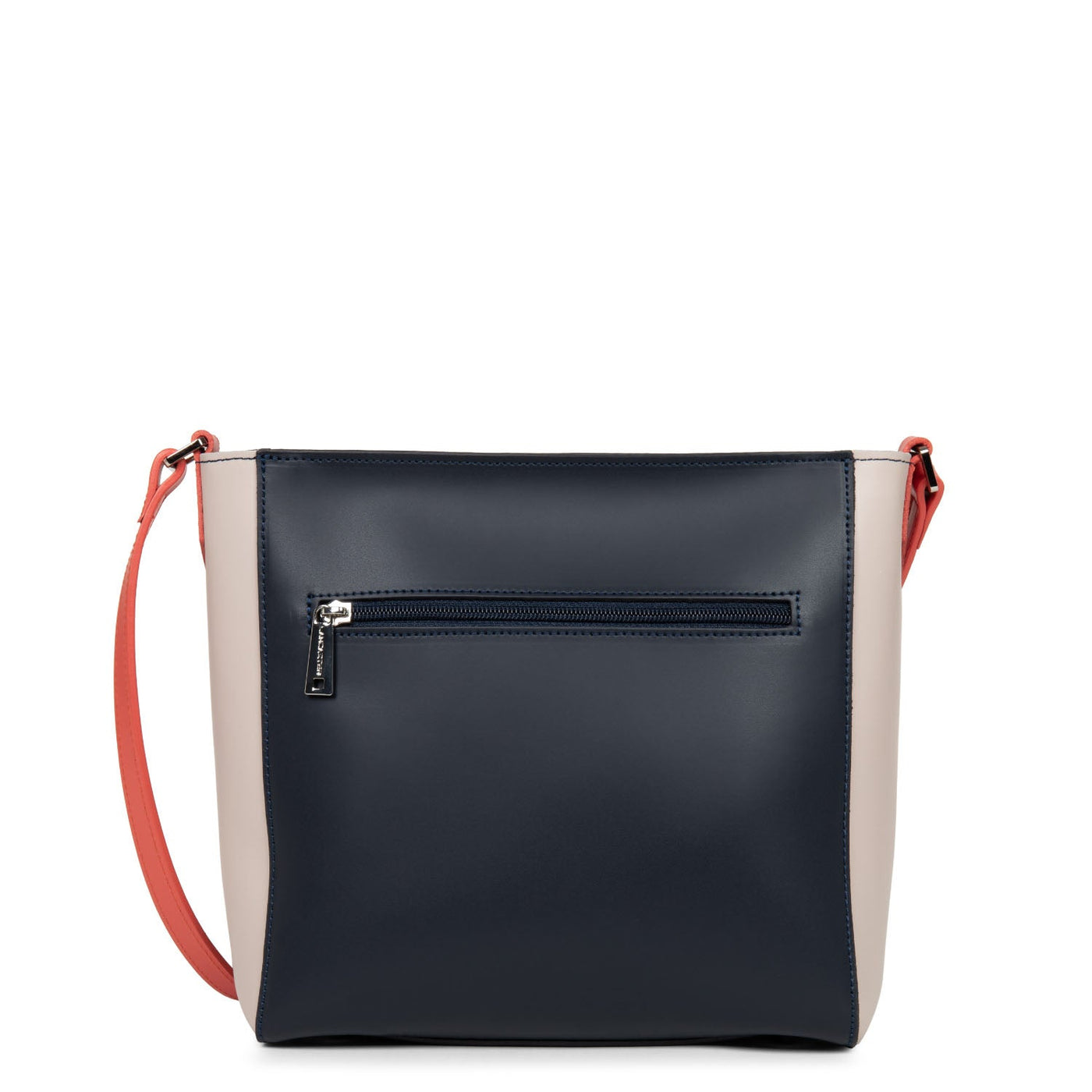 bucket bag - smooth #couleur_bleu-fonc-galet-ros-pastque