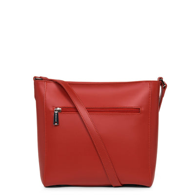 bucket bag - smooth #couleur_rouge