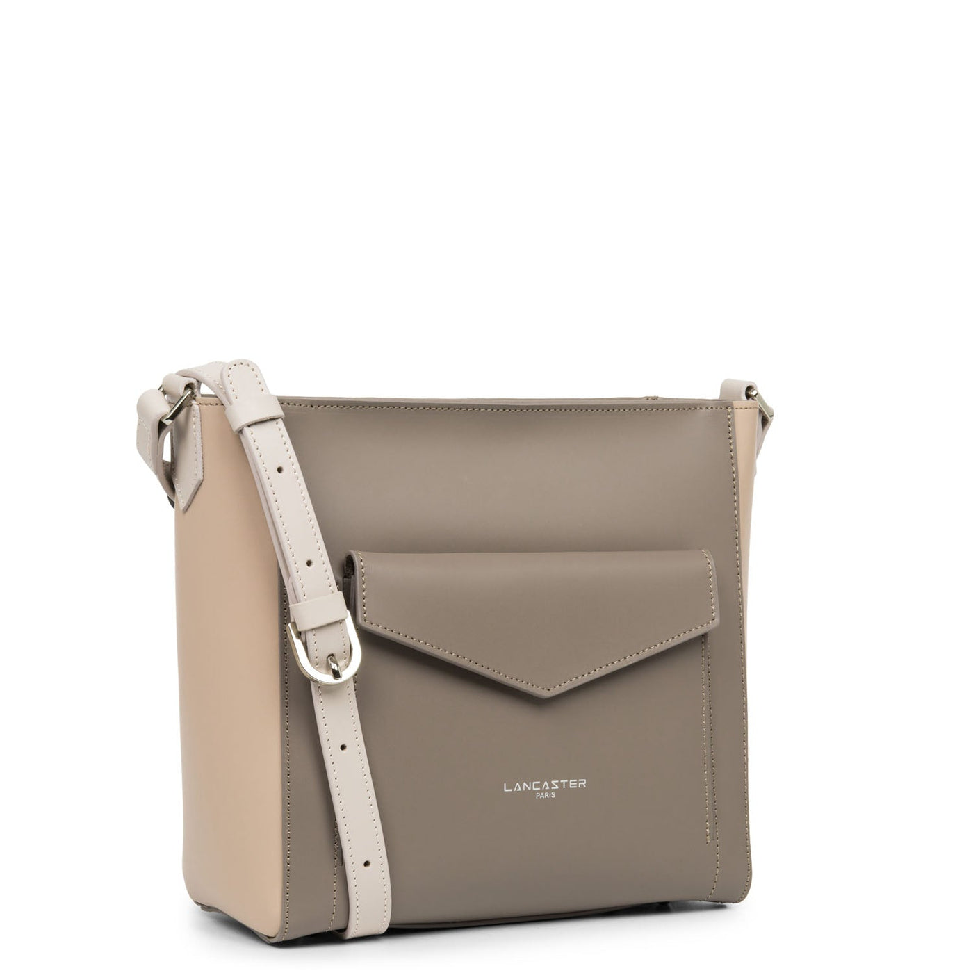 bucket bag - smooth #couleur_taupe-nude-fonce-galet-rose