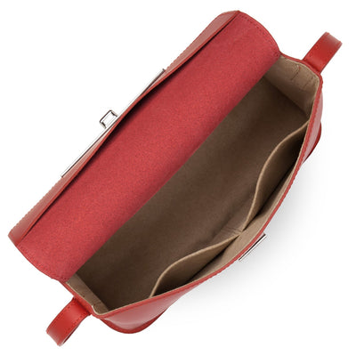 crossbody bag - smooth lily #couleur_rouge
