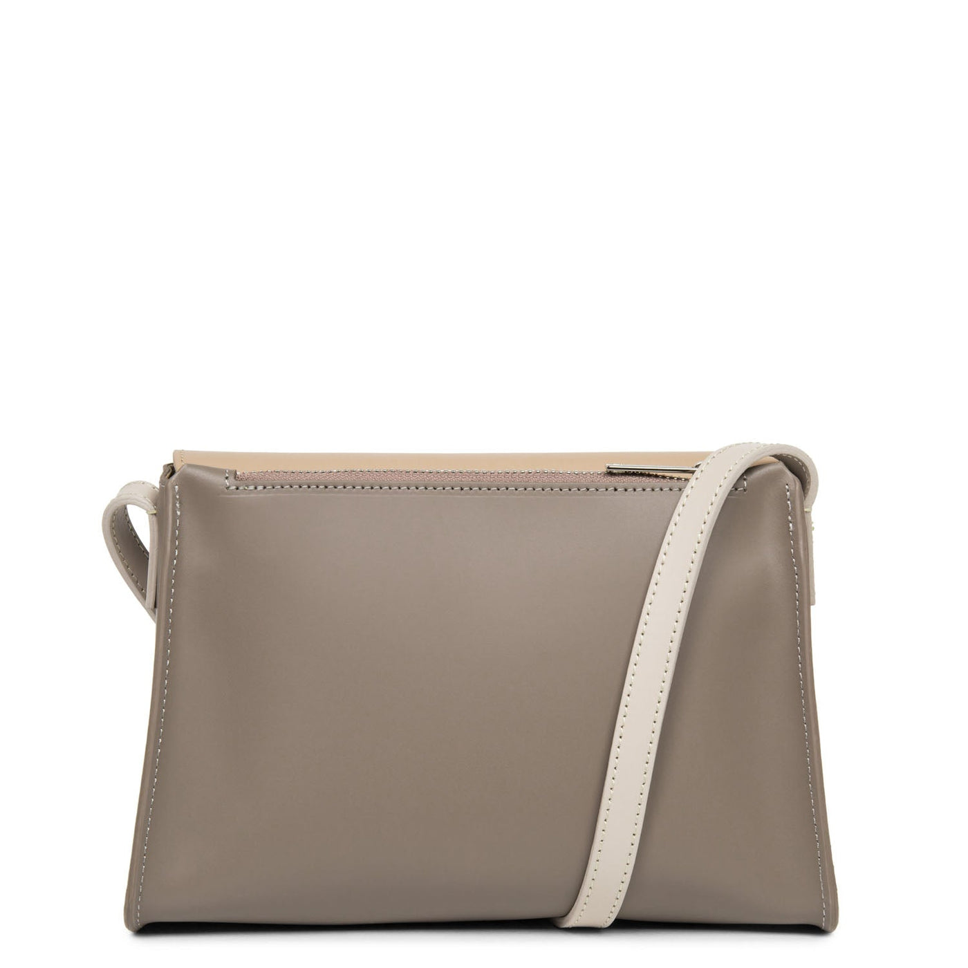 crossbody bag - smooth lily #couleur_taupe-nude-fonce-galet-rose
