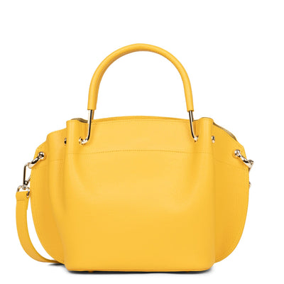 m handbag - foulonné double #couleur_jaune-in-or