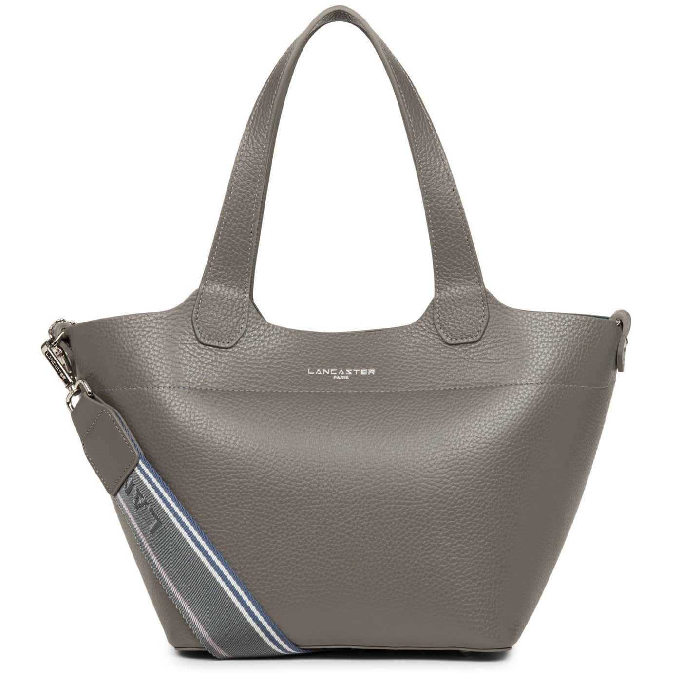 handbag - foulonne double #couleur_gris-in-vert-paon