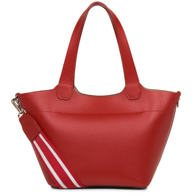 handbag - foulonne double #couleur_rouge-in-poudre