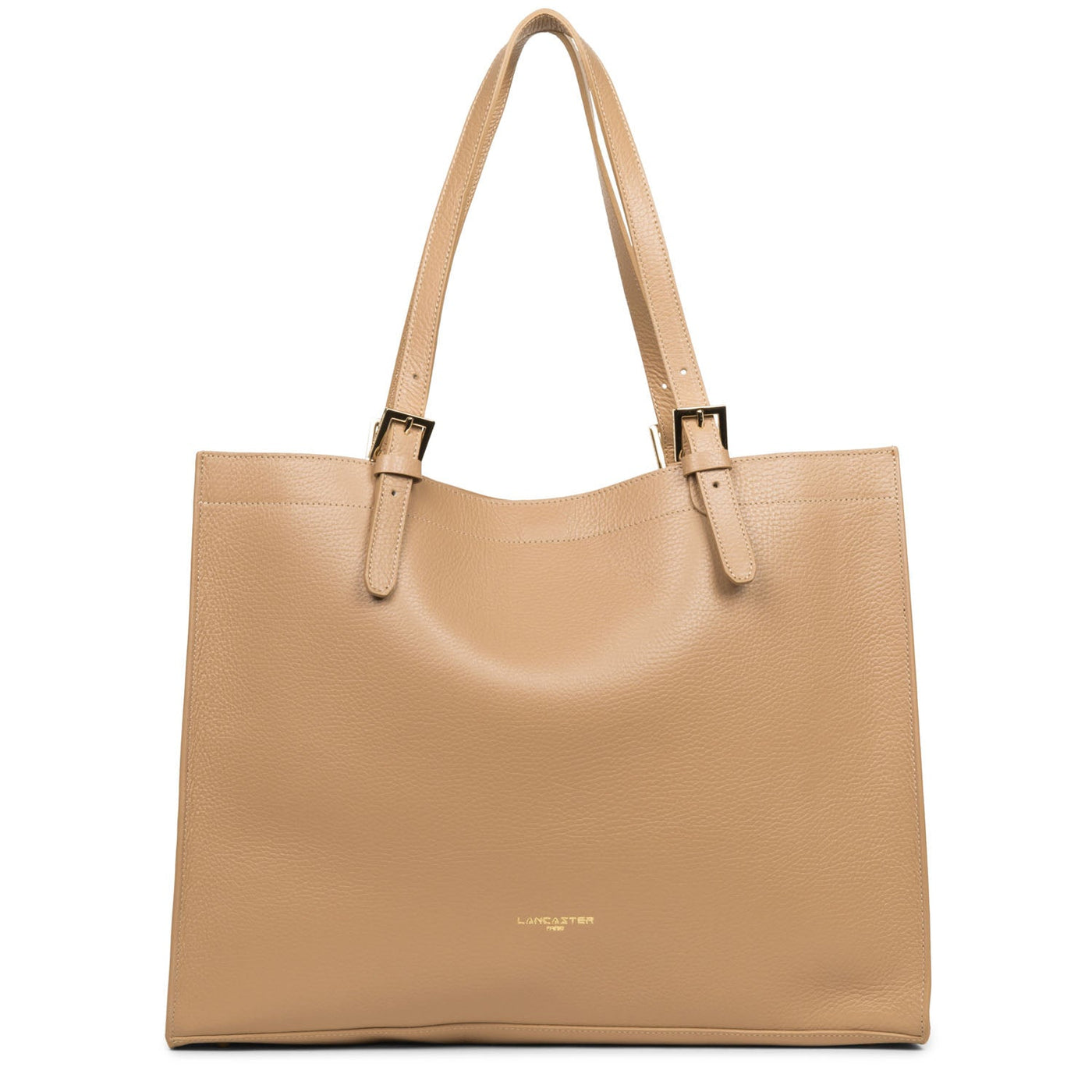 extra large tote bag - foulonne double #couleur_naturel-in-beige