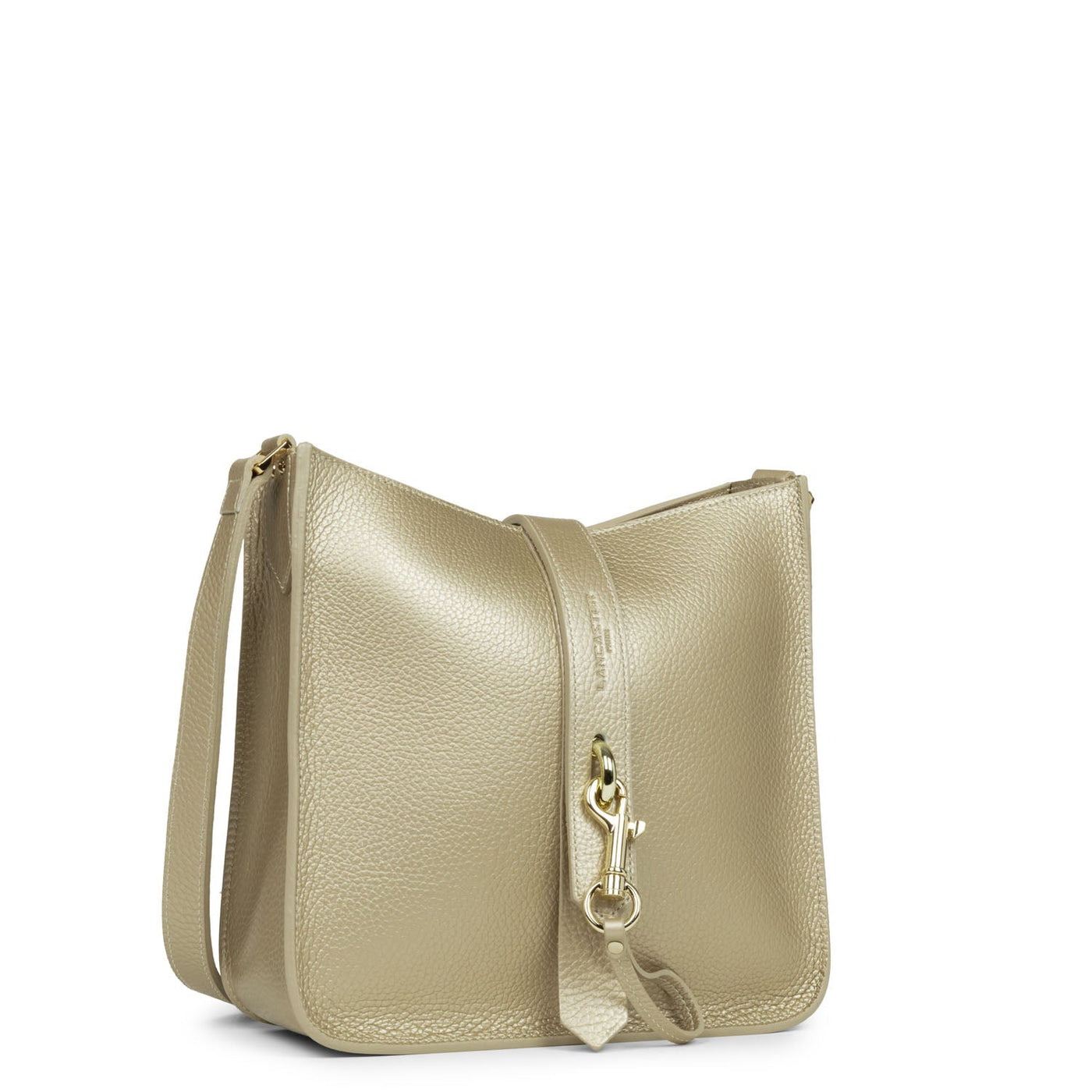 m crossbody bag - foulonné double hook #couleur_champagne-in-nude