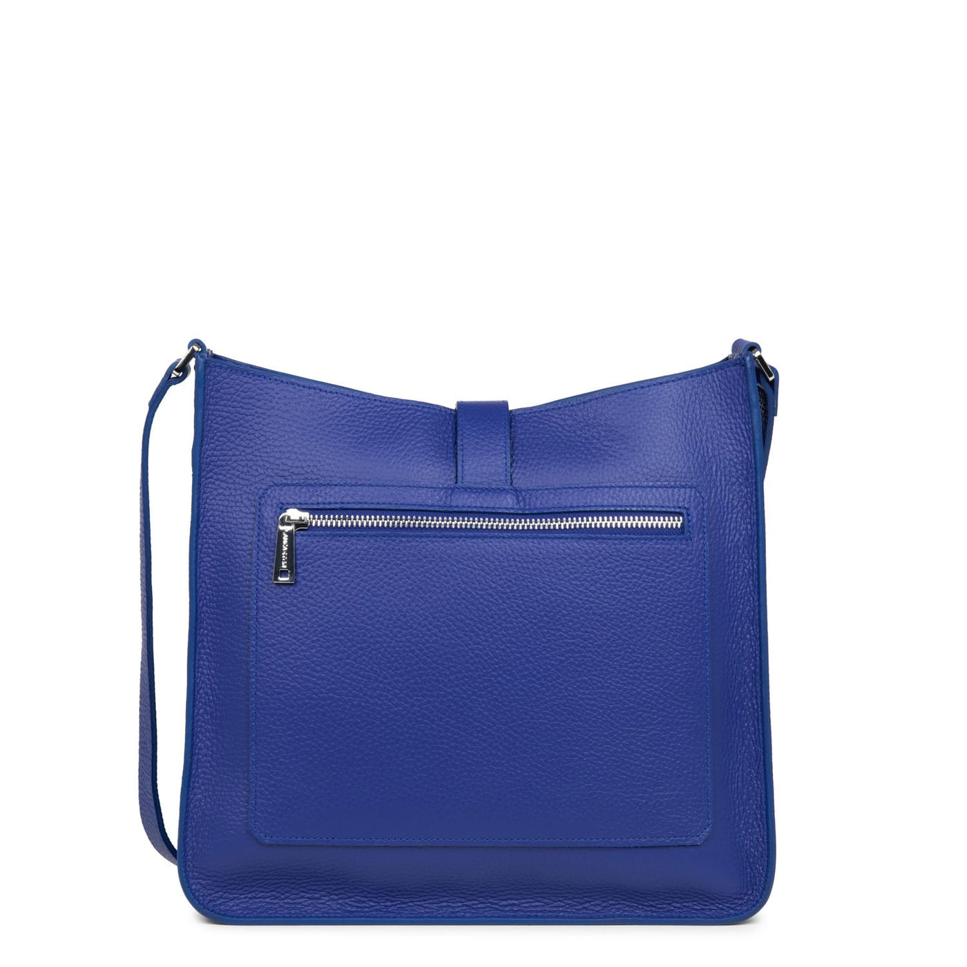 large crossbody bag - foulonné double hook #couleur_bleu-lectrique-in-vert