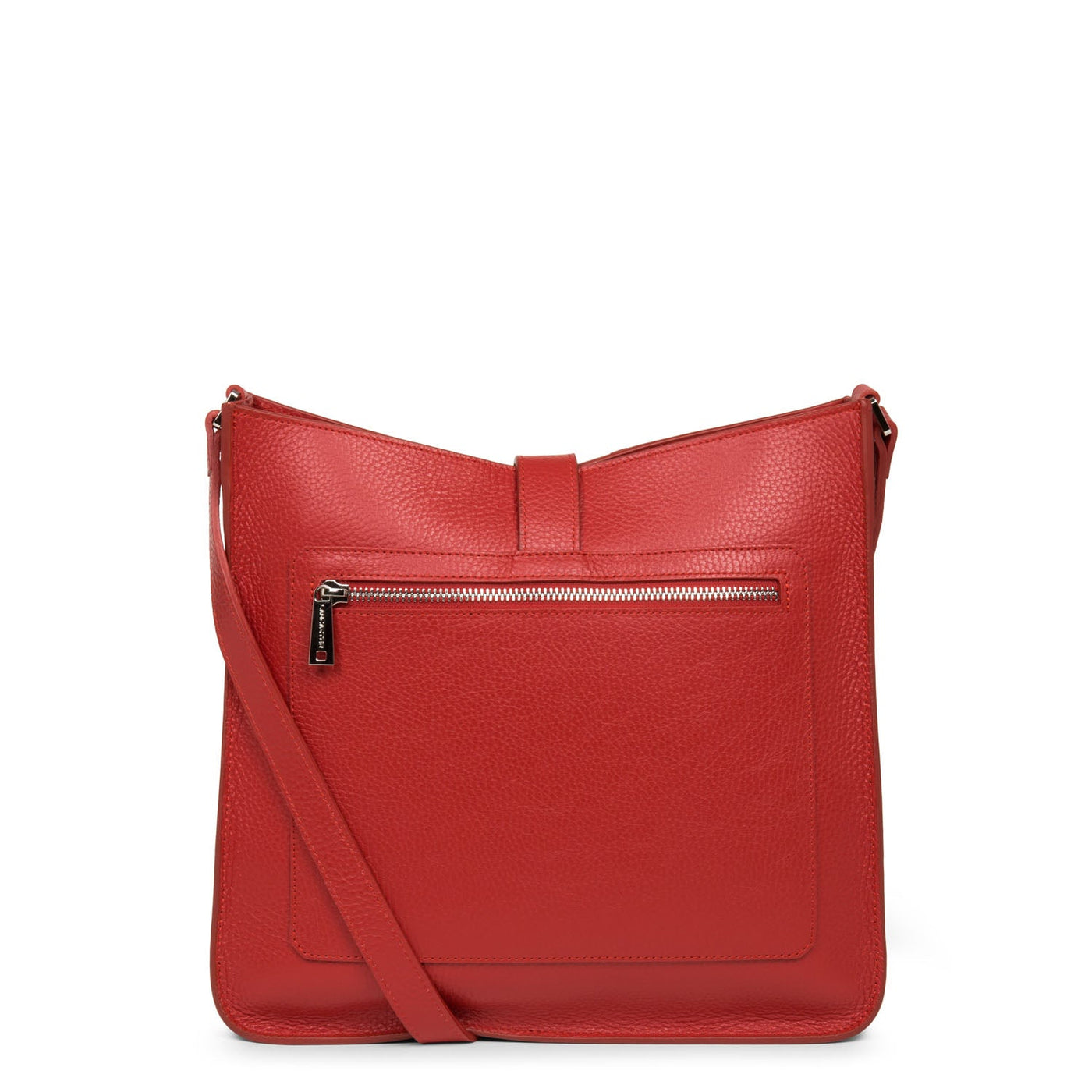 large crossbody bag - foulonné double hook #couleur_rouge-in-poudre