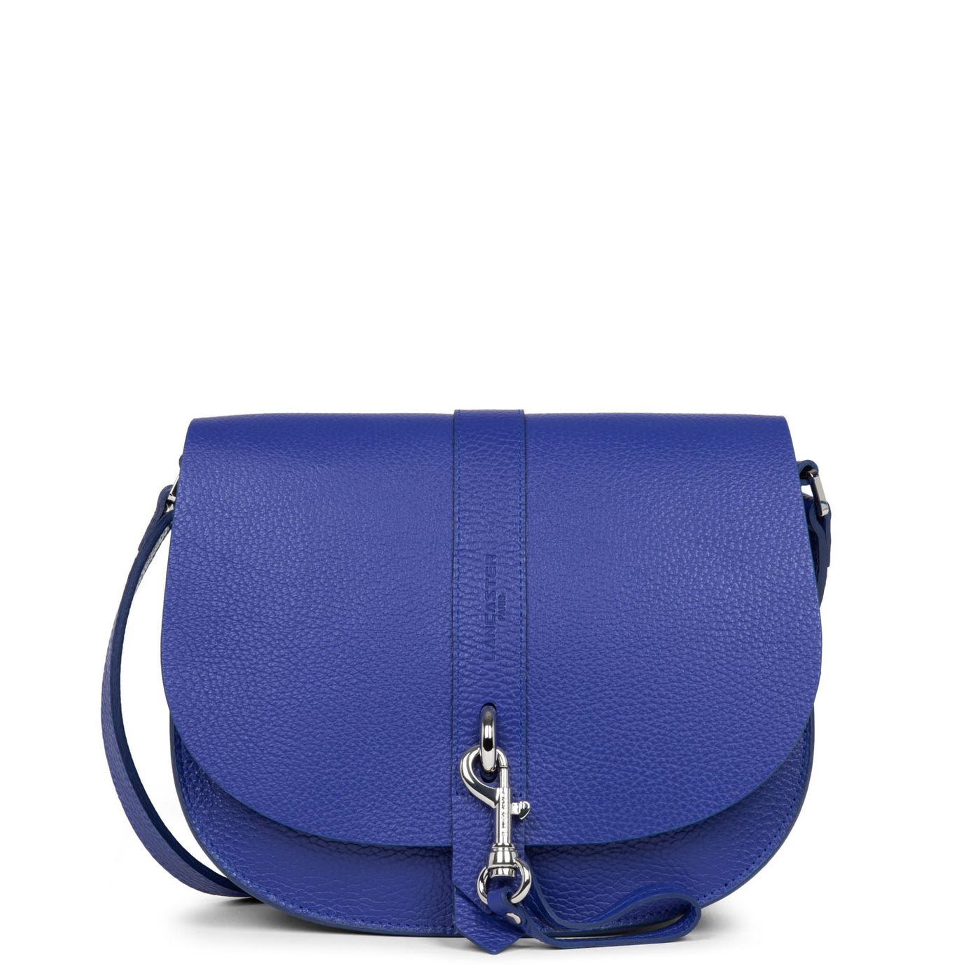 shoulder bag - foulonné double hook #couleur_bleu-lectrique-in-vert