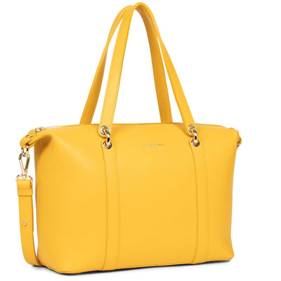 tote bag - foulonne double #couleur_jaune-in-or