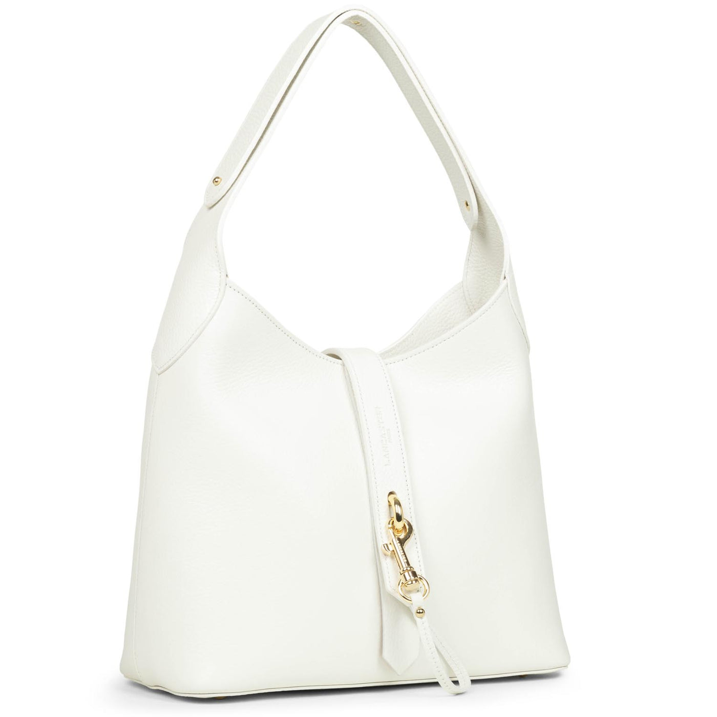 m hobo bag - foulonné double hook #couleur_blanc-cass-in-nude