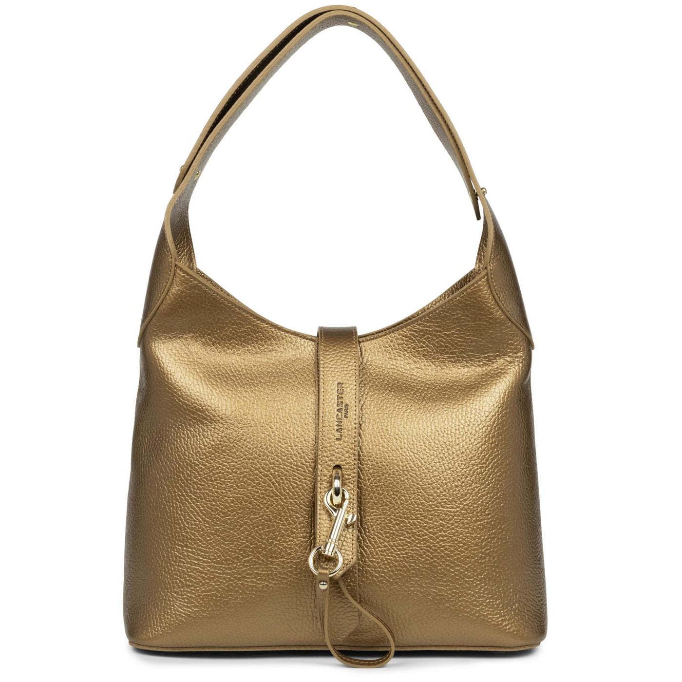m hobo bag - foulonné double hook #couleur_gold-antic-in-naturel