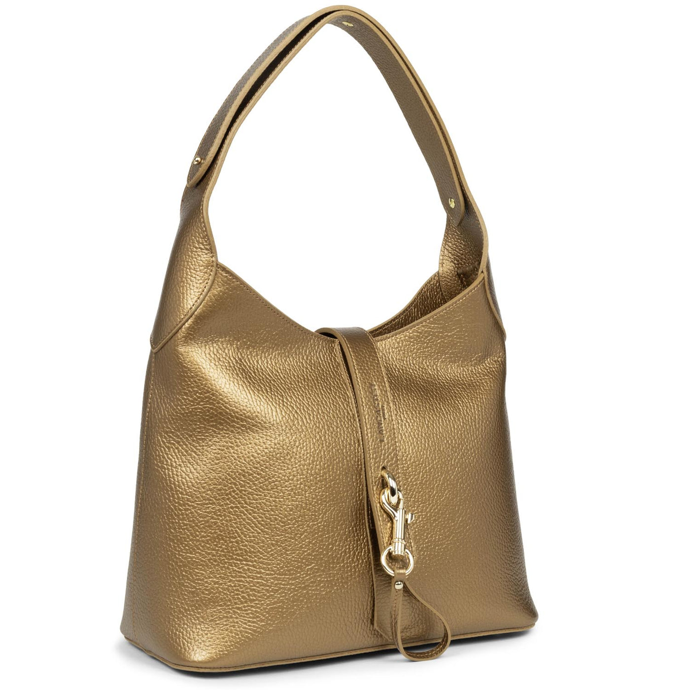 m hobo bag - foulonné double hook #couleur_gold-antic-in-naturel