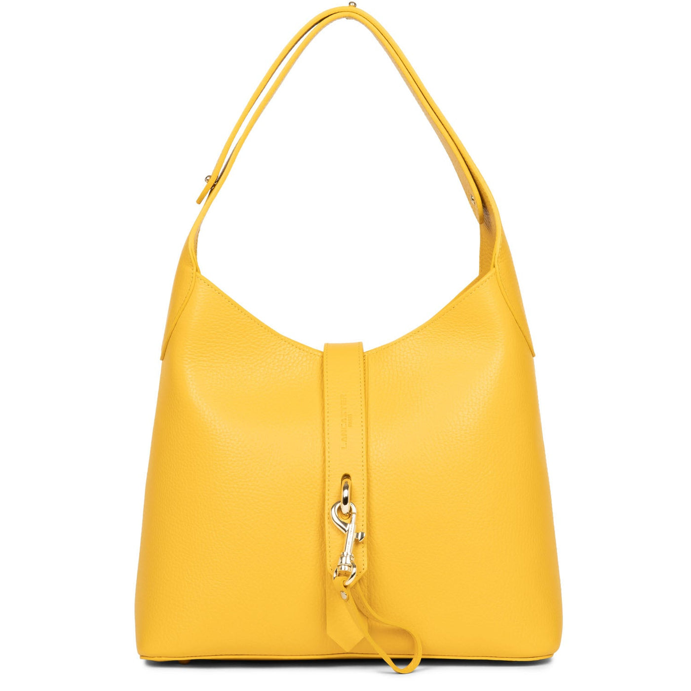 m hobo bag - foulonné double hook #couleur_jaune-in-or