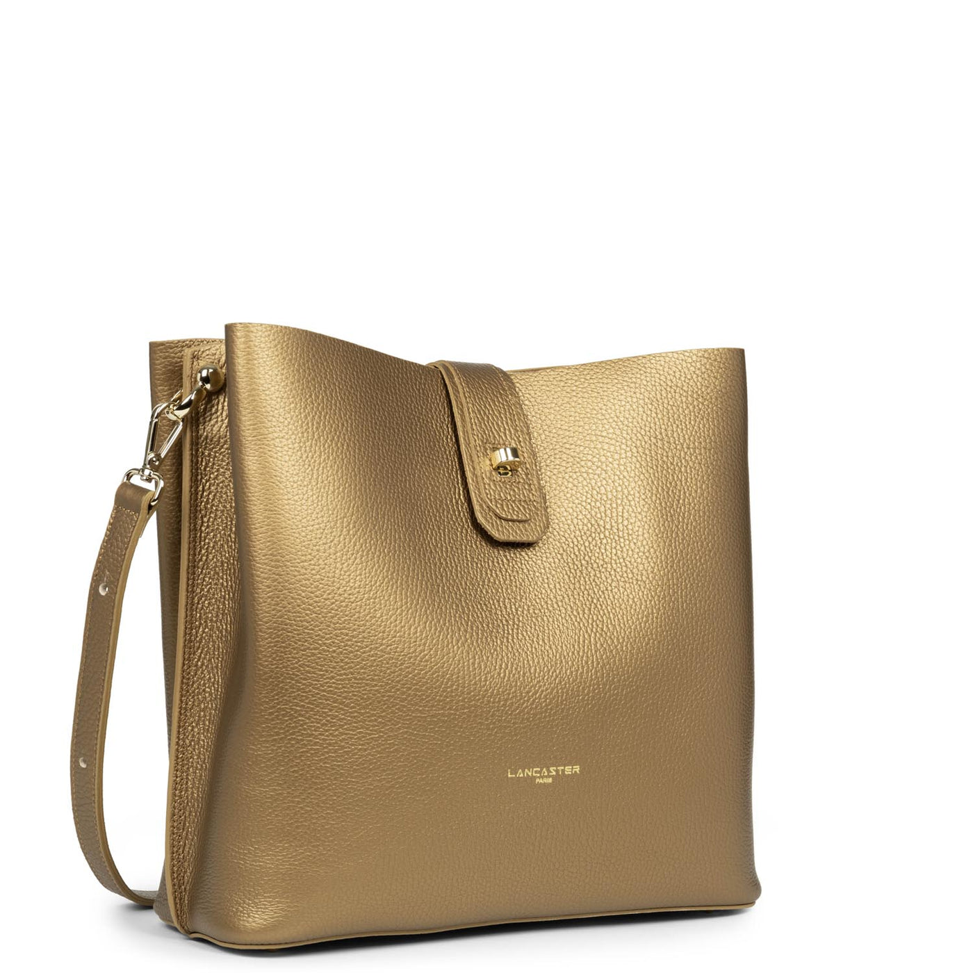 m bucket bag - foulonne double #couleur_gold-antic-in-naturel