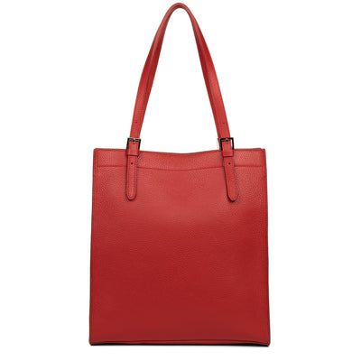 tote bag - foulonne double #couleur_rouge-in-poudre