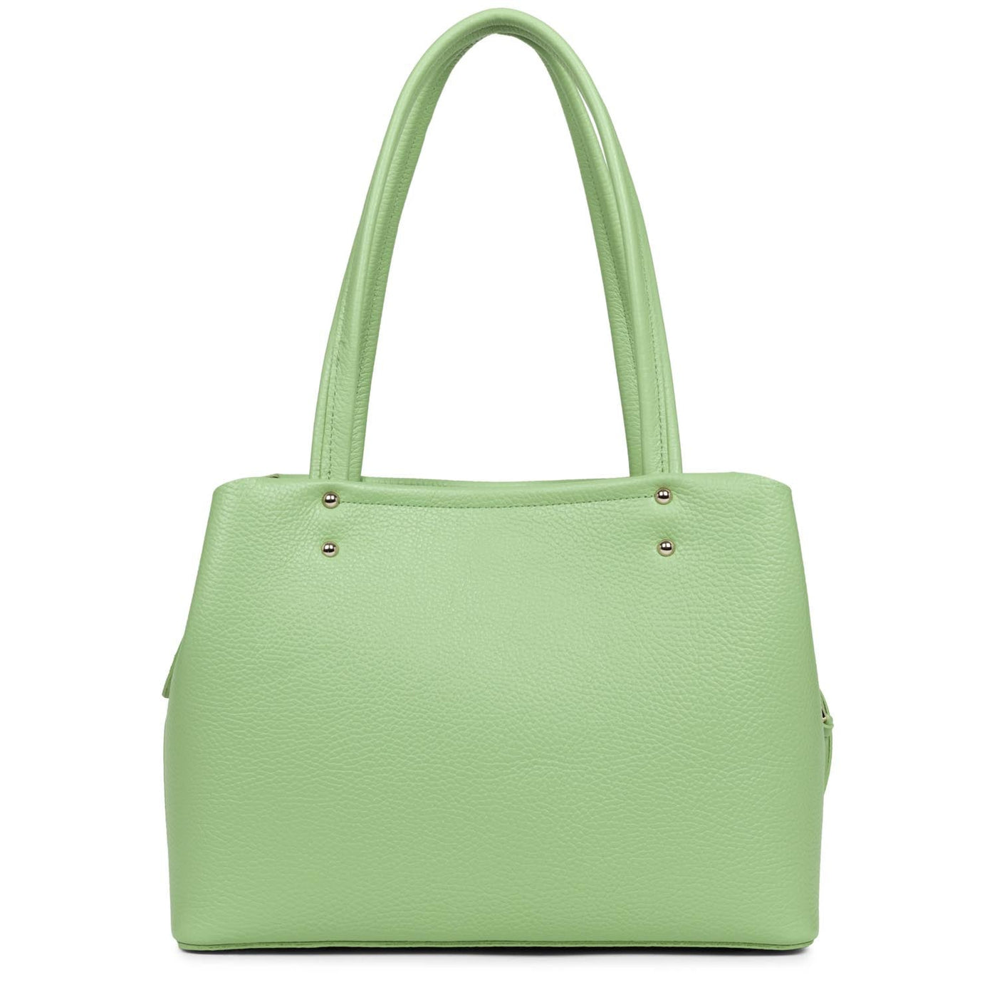 m tote bag - foulonné double #couleur_jade-in-or