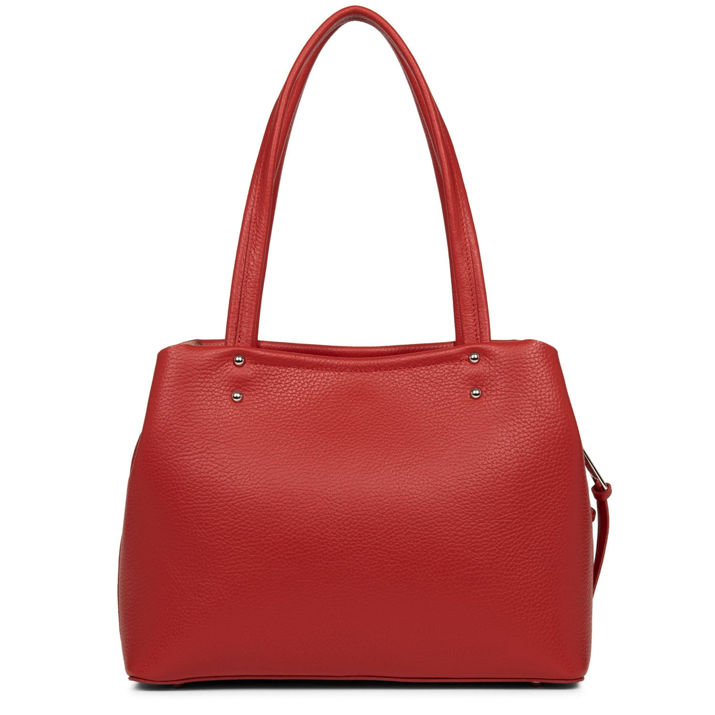 m tote bag - foulonné double #couleur_rouge-in-poudre