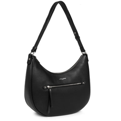 large hobo bag - firenze #couleur_noir