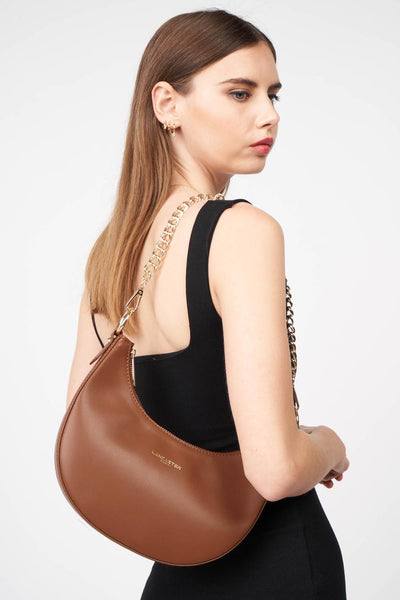 small shoulder bag - paris aimy #couleur_camel