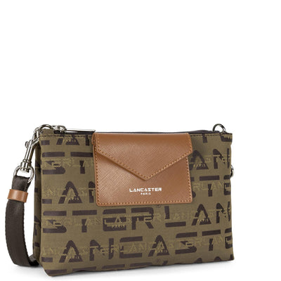 small crossbody bag - logo kba #couleur_marron