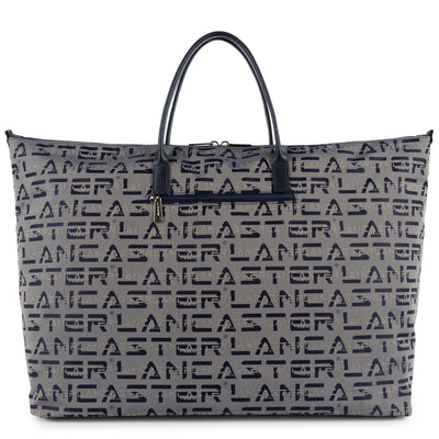 weekender bag - logo kba #couleur_bleu-fonc