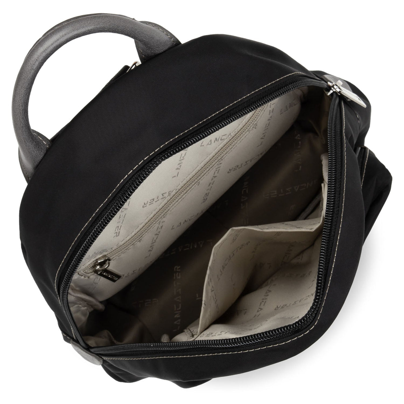 backpack - basic sport #couleur_noir-taupe-galet