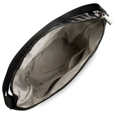 bucket bag - basic verni new #couleur_noir-taupe