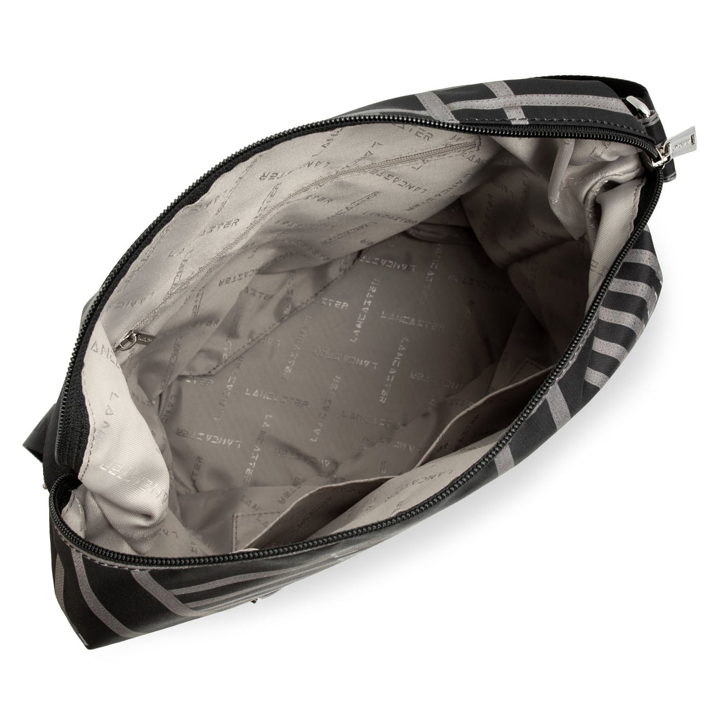 bucket bag - basic verni new #couleur_noir-taupe