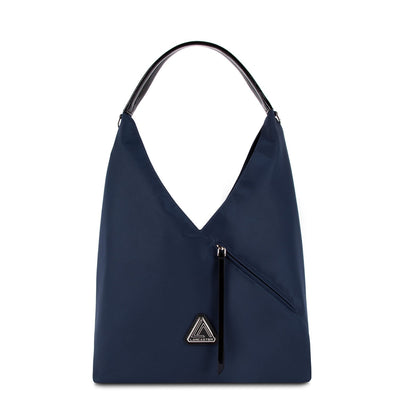 hobo bag - basic verni new #couleur_bleu-fonc