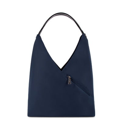 hobo bag - basic verni new #couleur_bleu-fonc