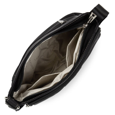 crossbody bag - basic sport #couleur_noir-taupe-galet