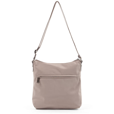 crossbody bag - basic pompon #couleur_galet