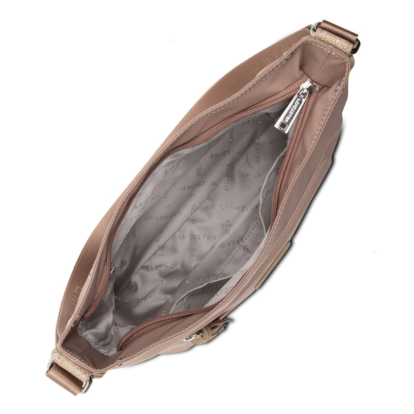 shoulder bag - basic pompon #couleur_nude-champagne