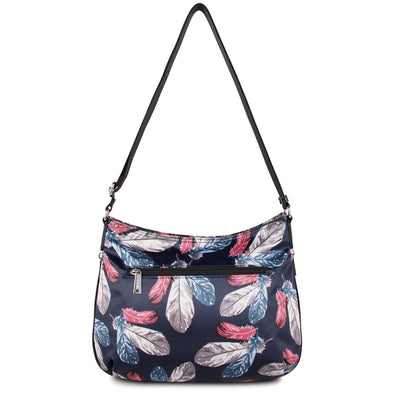 shoulder bag - basic pompon #couleur_plume